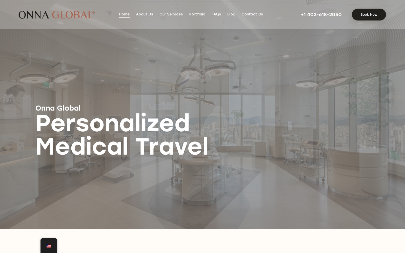 Onna Global — homepage, captured live
