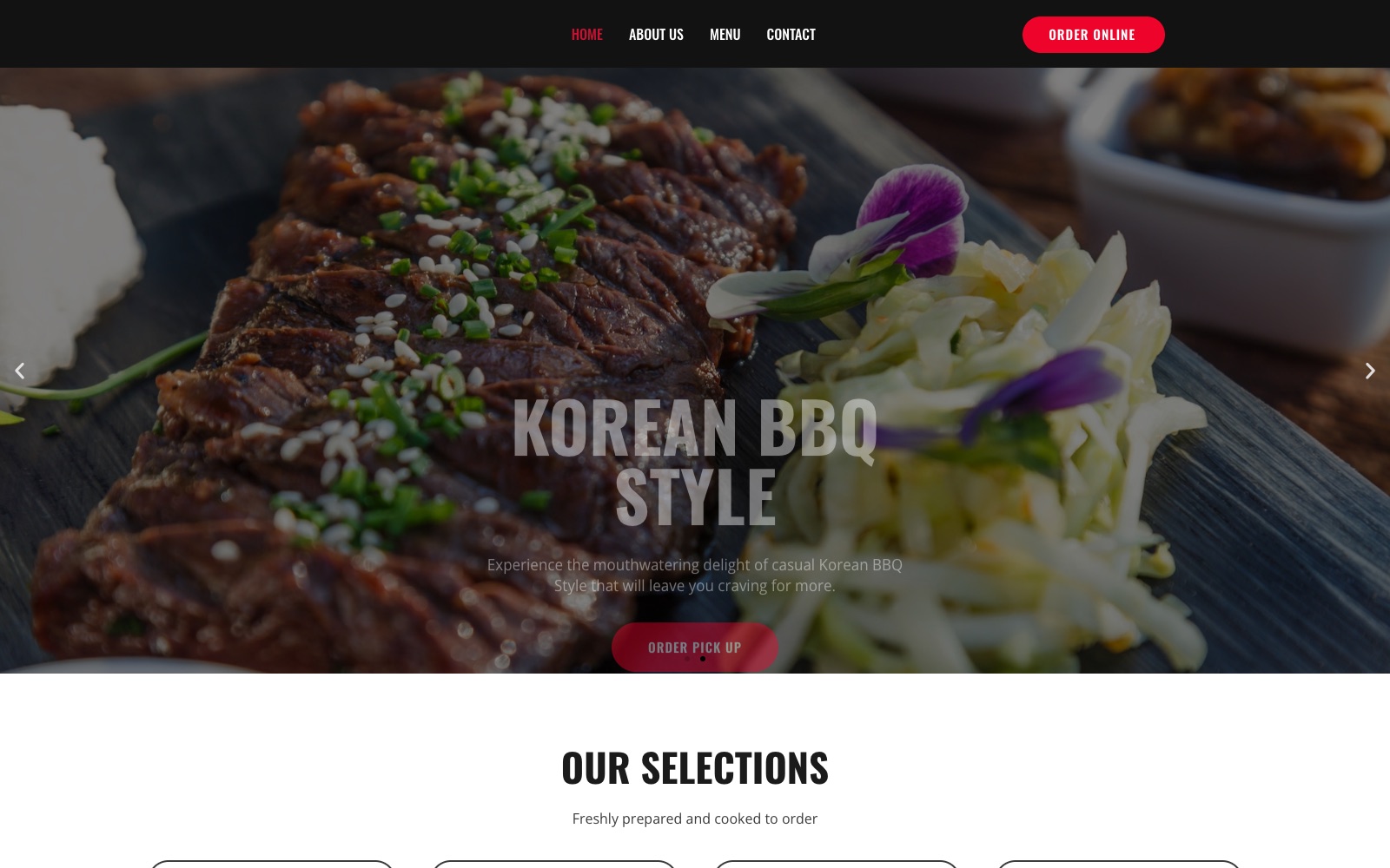 Yum Yum Chicken — live website by noloweb